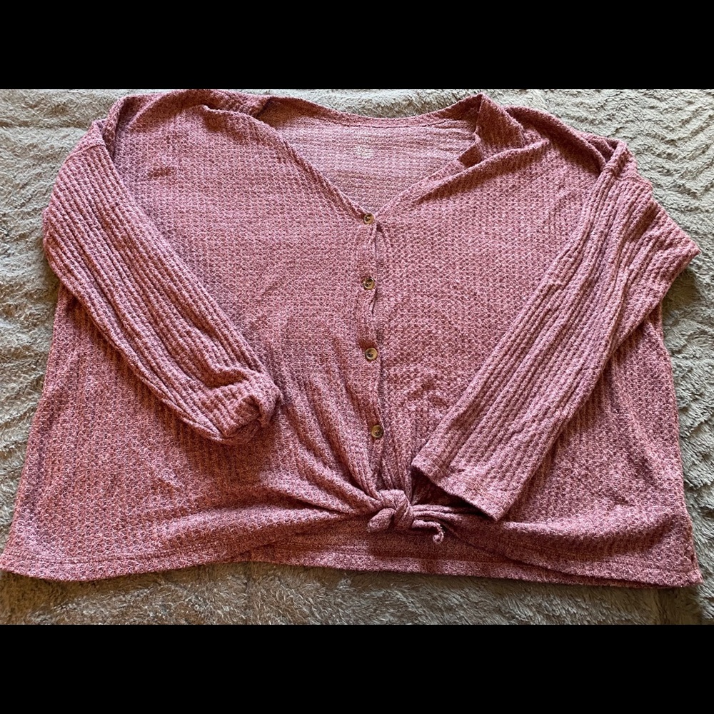 American Eagle soft and sexy plush long sleeve